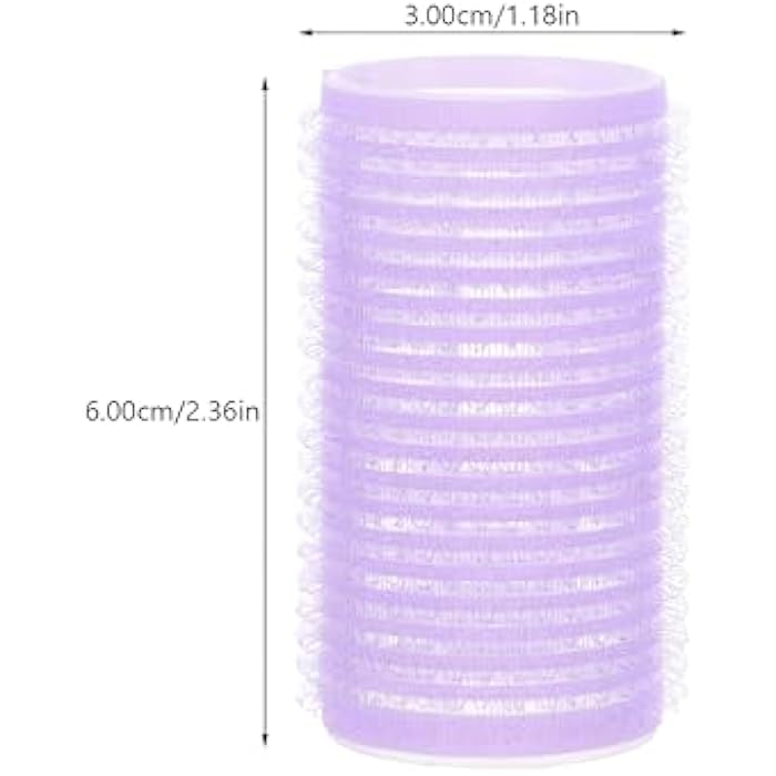 Self Adhesive Rollers - Experience Effortless Curls with These Medium Size Rollers, Self-Holding Design Makes Styling a Breeze, Suitable for All Hair Types (4 Pieces) - Image 3